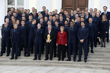 Verleihung des Silbernen Lorbeerblattes an die deutsche Fußball-Nationalmannschaft, Berlin