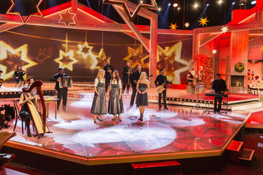 'Die große Show der Weihnachtslieder' TV-Show, Suhl