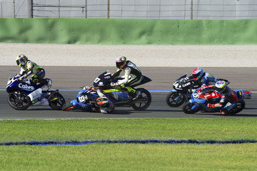 Jorge Navarro Unfall bei der Moto3 Spanish Championship, Cheste