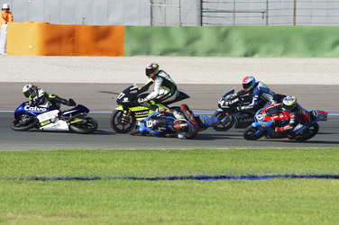 Jorge Navarro Unfall bei der Moto3 Spanish Championship, Cheste