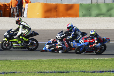 Jorge Navarro Unfall bei der Moto3 Spanish Championship, Cheste