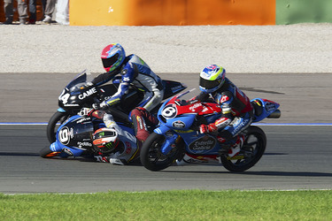 Jorge Navarro Unfall bei der Moto3 Spanish Championship, Cheste