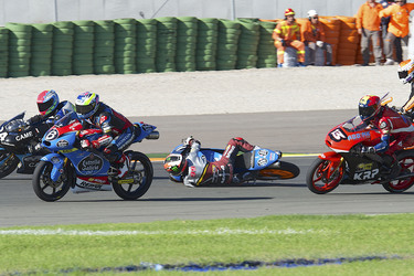 Jorge Navarro Unfall bei der Moto3 Spanish Championship, Cheste