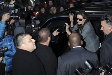 Angelina Jolie besucht das  Paley Center, New York