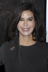 Teri Hatcher und Ban Ki-moon im Empire State Building, New York
