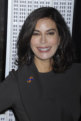 Teri Hatcher und Ban Ki-moon im Empire State Building, New York