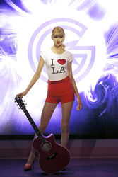 One Direction Wachfigur Präsentation bei Madame Tussauds, Los Angeles