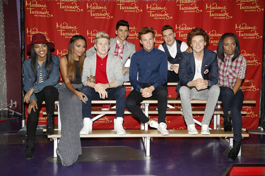 One Direction Wachfigur Präsentation bei Madame Tussauds, Los Angeles