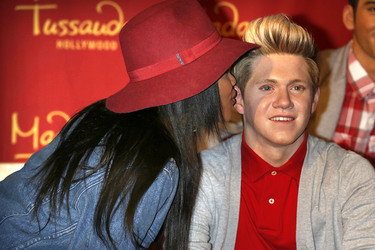 One Direction Wachfigur Präsentation bei Madame Tussauds, Los Angeles