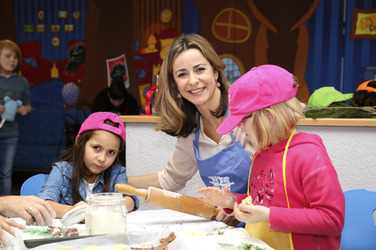 Kinder backen und lesen mit Bettina Cramer, Berlin