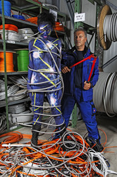 Elektriker / Electrician Bodypainting