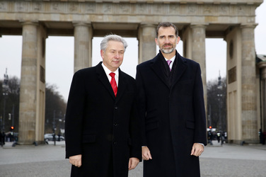 König Felipe und Königin Letizia von Spanien, Berlin