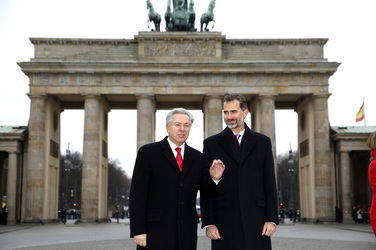 König Felipe und Königin Letizia von Spanien, Berlin