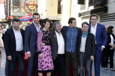 Peter Jackson erhält einen Stern auf dem Hollywood Walk of Fame, Los Angeles