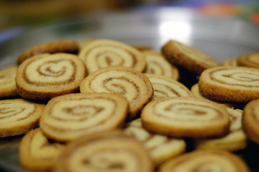Backen in der Weihnachtszeit