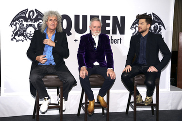 Pressetermin mit Queen, Berlin