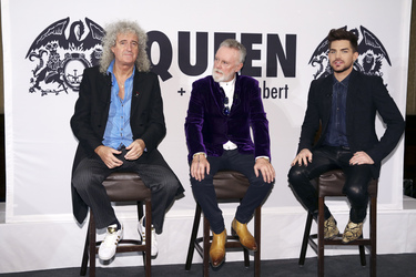 Pressetermin mit Queen, Berlin