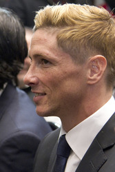 Präsentation von Fernando Torres als neuer Spieler von Atlético de Madrid, Madrid