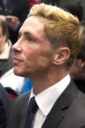 Präsentation von Fernando Torres als neuer Spieler von Atlético de Madrid, Madrid