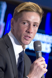 Präsentation von Fernando Torres als neuer Spieler von Atlético de Madrid, Madrid