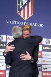 Präsentation von Fernando Torres als neuer Spieler von Atlético de Madrid, Madrid