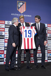 Präsentation von Fernando Torres als neuer Spieler von Atlético de Madrid, Madrid