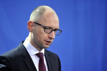 Arsenij Jazenjuk zu Gast in Berlin