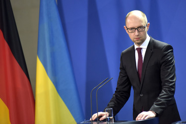 Arsenij Jazenjuk zu Gast in Berlin