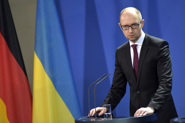 Arsenij Jazenjuk zu Gast in Berlin