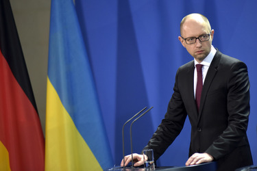 Arsenij Jazenjuk zu Gast in Berlin
