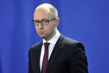 Arsenij Jazenjuk zu Gast in Berlin