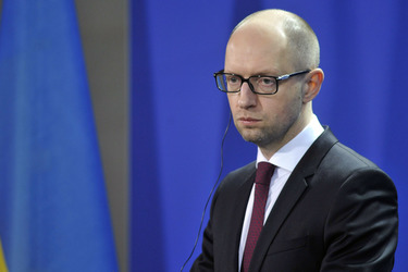 Arsenij Jazenjuk zu Gast in Berlin
