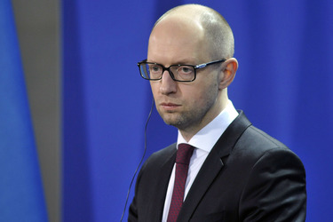 Arsenij Jazenjuk zu Gast in Berlin