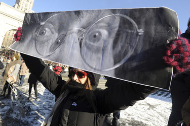 Charlie Hebdo Demonstration, New York
