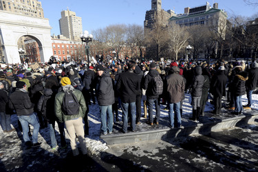 Charlie Hebdo Demonstration, New York