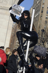 Charlie Hebdo Demonstration, New York