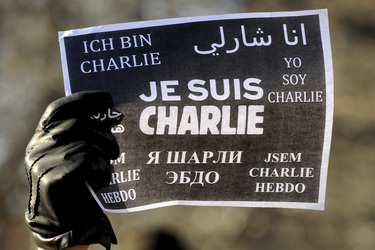 Charlie Hebdo Demonstration, New York