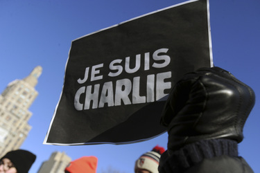 Charlie Hebdo Demonstration, New York
