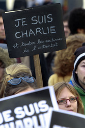 Charlie Hebdo Demonstration, Madrid