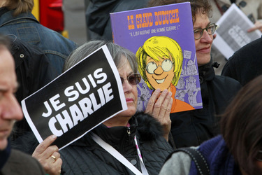 Charlie Hebdo Demonstration, Madrid