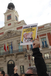 Charlie Hebdo Demonstration, Madrid