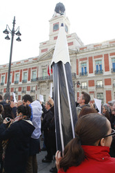 Charlie Hebdo Demonstration, Madrid