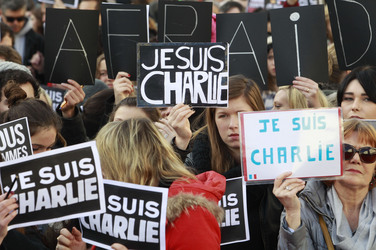 Charlie Hebdo Demonstration, Madrid