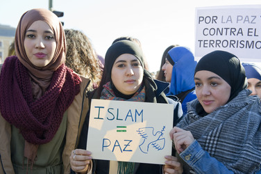 Charlie Hebdo Demonstration, Madrid