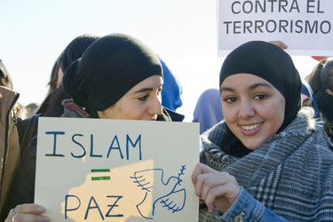 Charlie Hebdo Demonstration, Madrid