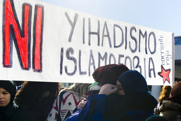 Charlie Hebdo Demonstration, Madrid
