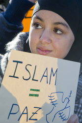 Charlie Hebdo Demonstration, Madrid