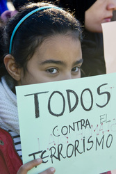 Charlie Hebdo Demonstration, Madrid