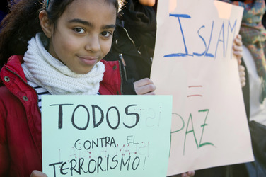 Charlie Hebdo Demonstration, Madrid