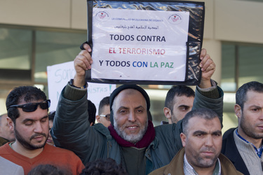 Charlie Hebdo Demonstration, Madrid